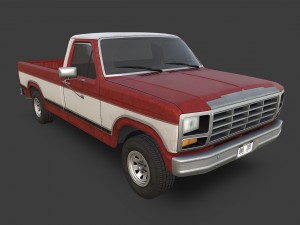 pickup truck 3D Модель