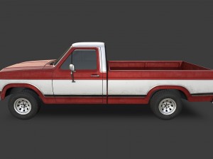 pickup truck 3D Модель
