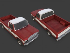 pickup truck 3D Модель