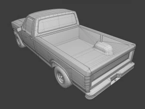pickup truck 3D Model