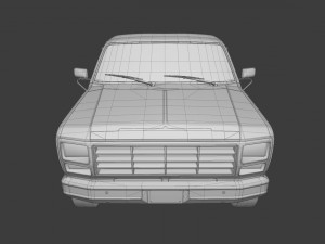 pickup truck 3D Модель