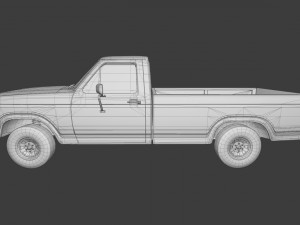 pickup truck 3D Модель