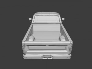 pickup truck 3D Модель