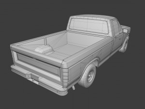 pickup truck 3D Модель