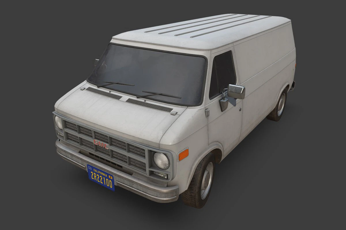 gmc vandura van 3D Model .c4d .max .obj .3ds .fbx .stl .blend