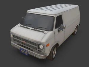 gmc 반두라 밴 3D 모델