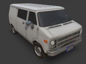 gmc vandura van Modelo 3D