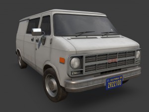 gmc vandura van Modelo 3D