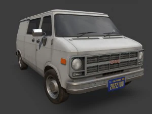 gmc vandura van 3D Model