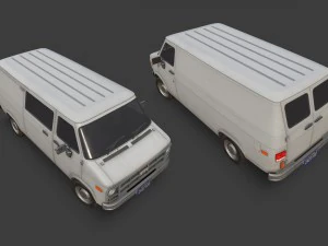 gmc vandura van 3D Model