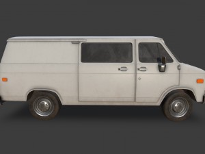 gmc vandura van Modelo 3D