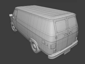 gmc vandura van 3D Model