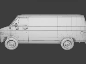 gmc vandura van 3D Model