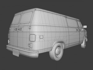 gmc vandura van Modelo 3D