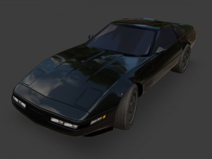 chevrolet corvette 1995 Modèle 3D