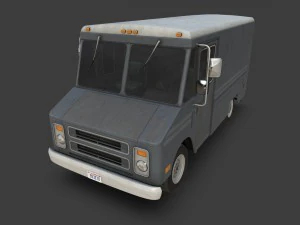 स्टेप वैन 3D मॉडल