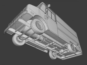 step van 3D Модель