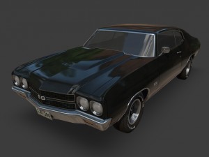 chevrolet chevelle 3D Model