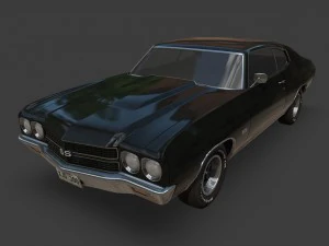 chevrolet chevelle 3D Model