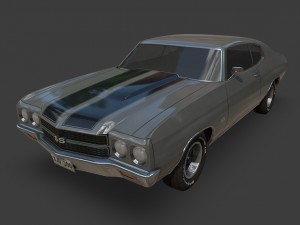 chevrolet chevelle 3D Model