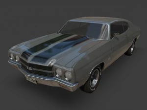 chevrolet chevelle 3D Model