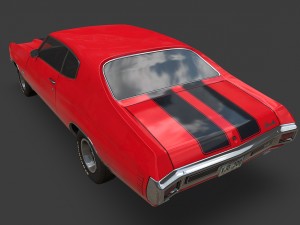 chevrolet chevelle 3D Model