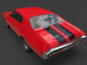 chevrolet chevelle 3D Model