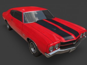 chevrolet chevelle 3D Model