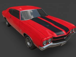 chevrolet chevelle 3D Model