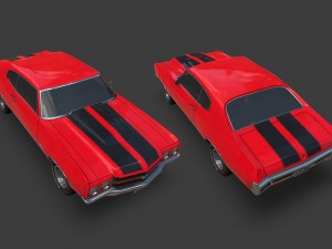chevrolet chevelle 3D Model