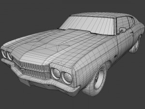 chevrolet chevelle 3D Model
