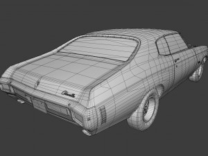 chevrolet chevelle 3D Model