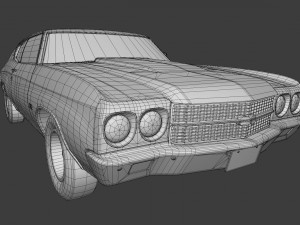 chevrolet chevelle 3D Model