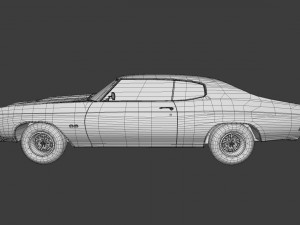 chevrolet chevelle 3D Model
