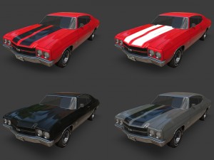 chevrolet chevelle 3D Model