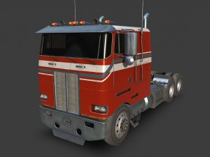large truck 3Dモデル
