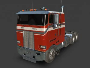 大卡车 3D 模型
