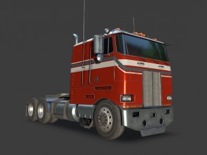 large truck 3D 模型