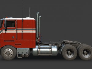 large truck 3D 模型