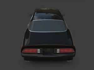 pontiac firebird 1977 3D Model