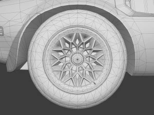 pontiac firebird 1977 3D Model