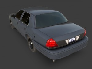 generic sedan 3D Model