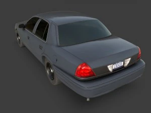generic sedan 3D Model