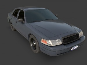 generic sedan 3D Model