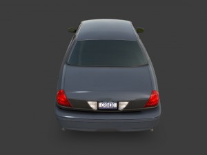 generic sedan 3D Model