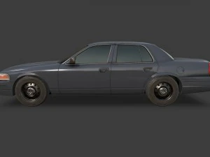 generic sedan 3D Model
