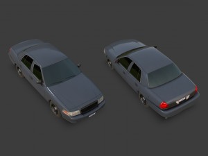 generic sedan 3D Model