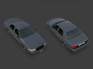 generic sedan 3D Model