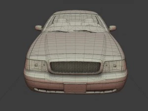 generic sedan 3D Model
