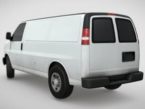 gmc savana van 3D Model